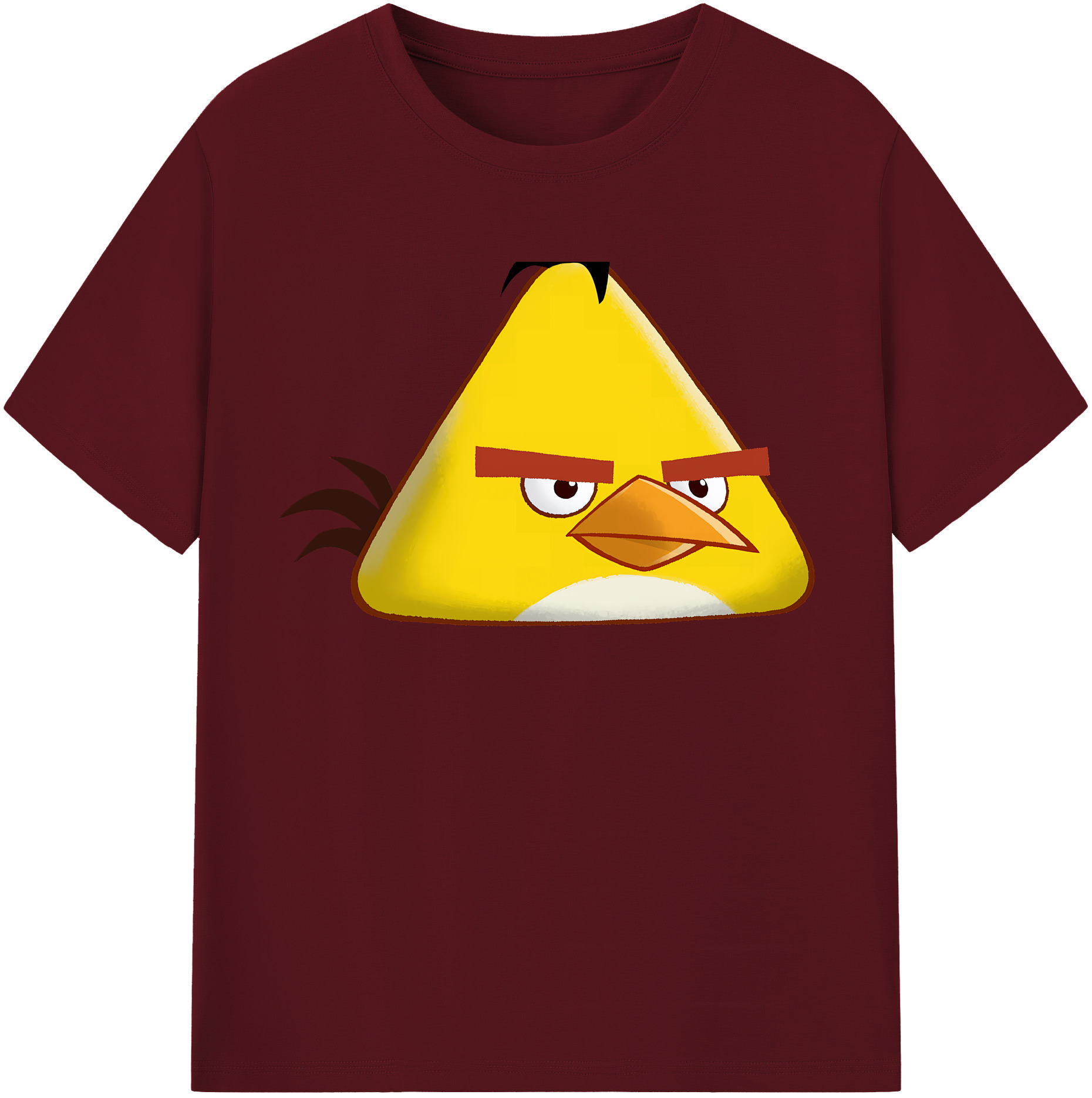 （画像用） Angry Birds アングリーバード 綿100％半袖Tシャツ（フロントプリント）